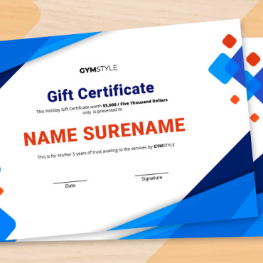 Gift Certificate Certificate Templates 102412