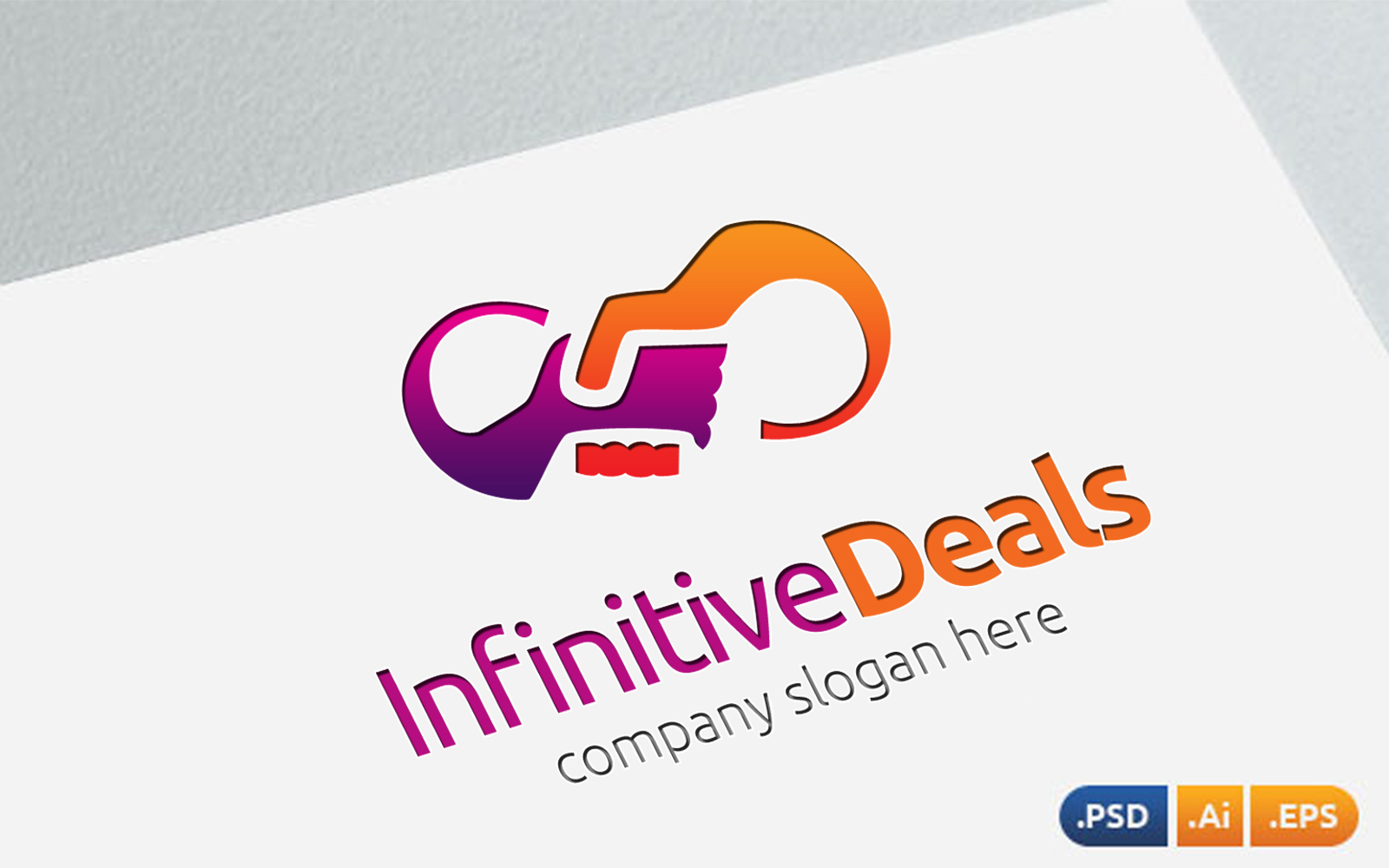 Infinitive Deals Logo Template