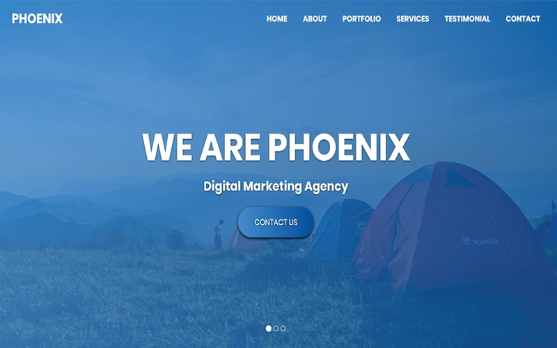 Phoenix - Multipurpose HTML Landing Page Template