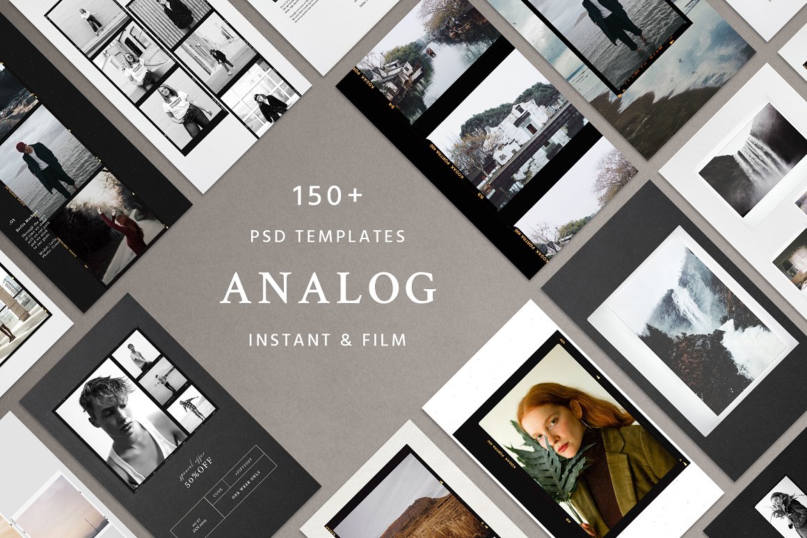 Analog Film & Instant - Kit Social Media Template