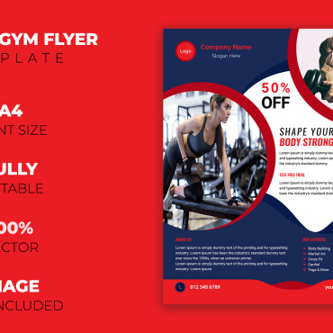 Fitness Body Corporate Identity 102691