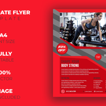 Fitness Body Corporate Identity 102692