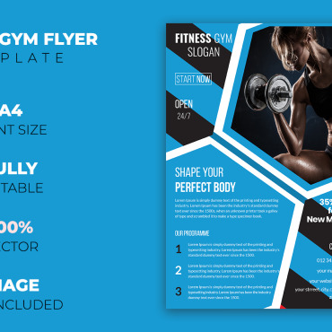 Fitness Body Corporate Identity 102694