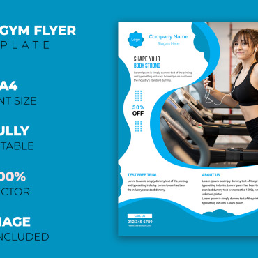 Fitness Body Corporate Identity 102696