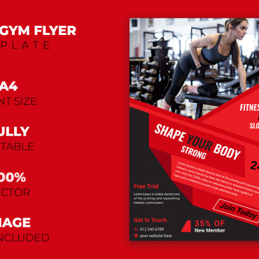 Fitness Body Corporate Identity 102702