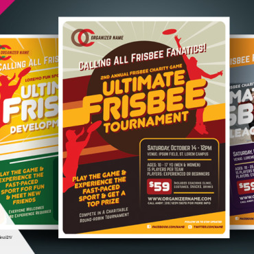 Frisbee Tournament Corporate Identity 102972