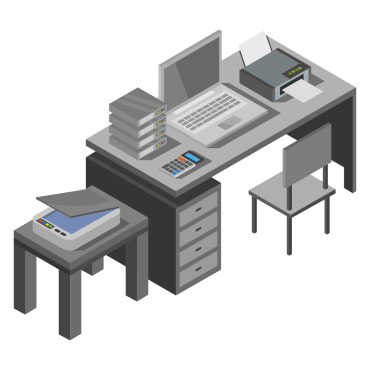 Vector Desk Vectors Templates 103005