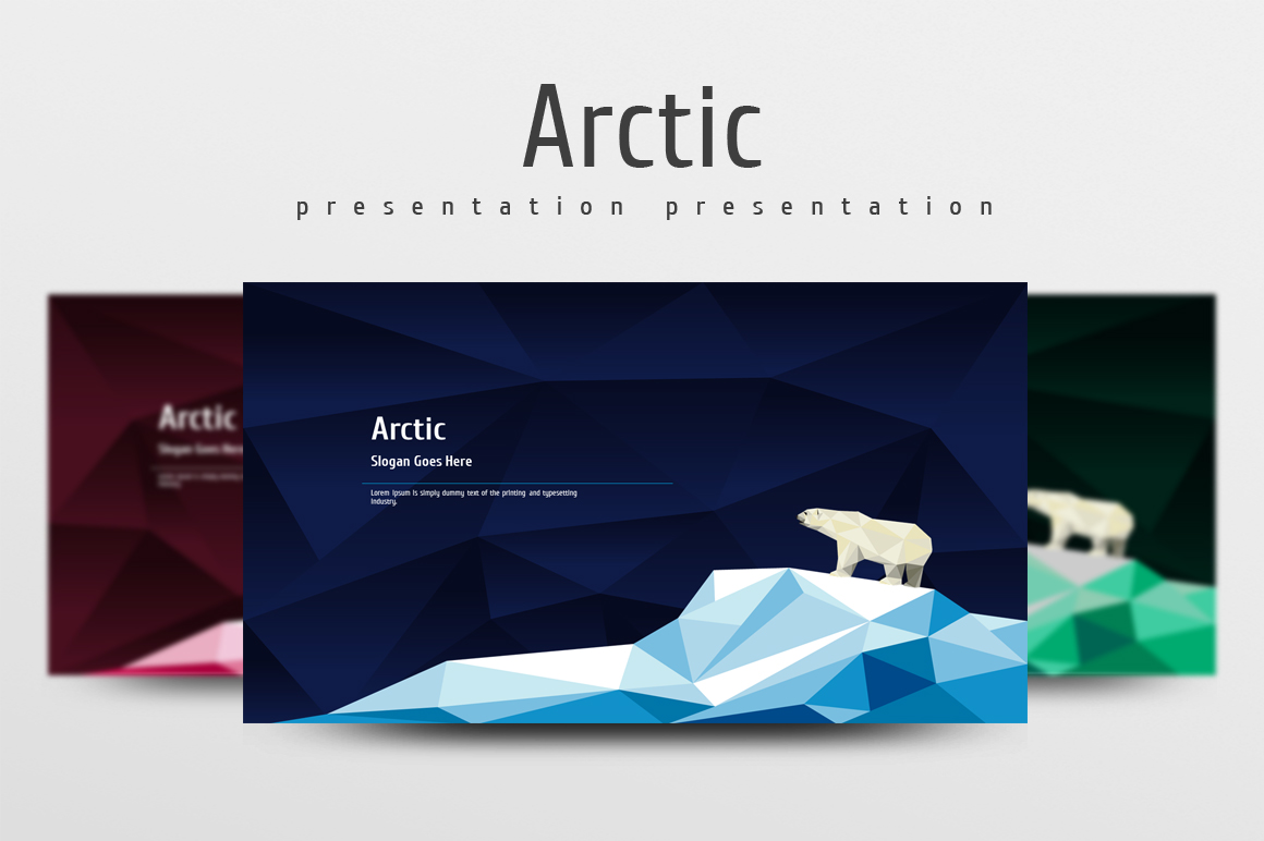 Arctic PowerPoint template