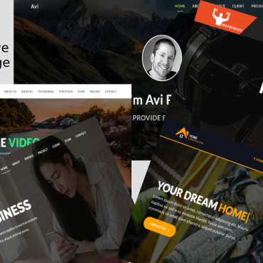 One Page Landing Page Templates 103098
