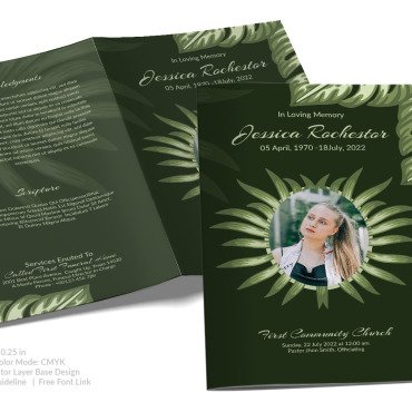 Funeral Memorial Corporate Identity 103165