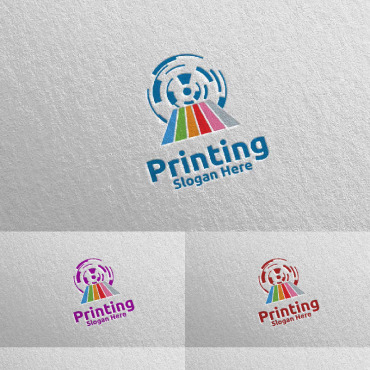 Printing Media Logo Templates 103170