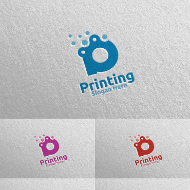 P Logo Logo Templates 103174