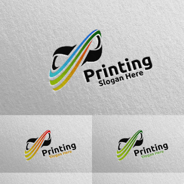 Printing Media Logo Templates 103175