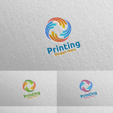 Printing Media Logo Templates 103177