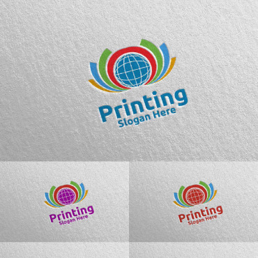 Printing Media Logo Templates 103179