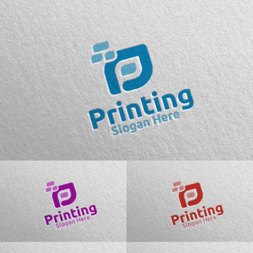 P Logo Logo Templates 103180