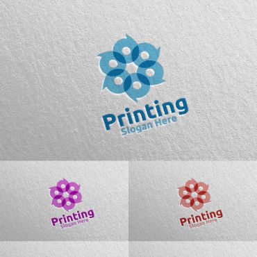 Printing Media Logo Templates 103185