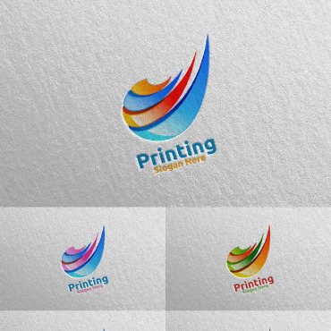 Printing Media Logo Templates 103186