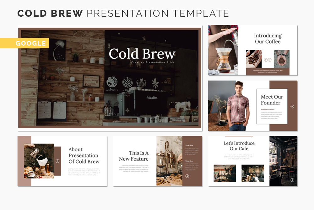 Cold Brew - Presentation Google Slides
