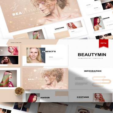 Beauty Face PowerPoint Templates 103396