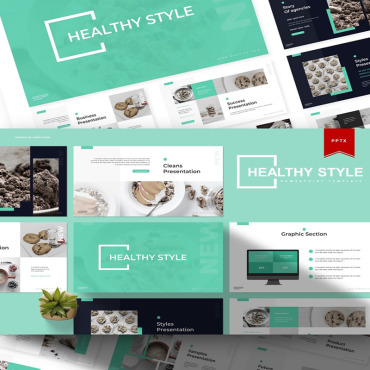 Healthy Fresh PowerPoint Templates 103426