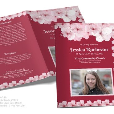 Funeral Memorial Corporate Identity 103474