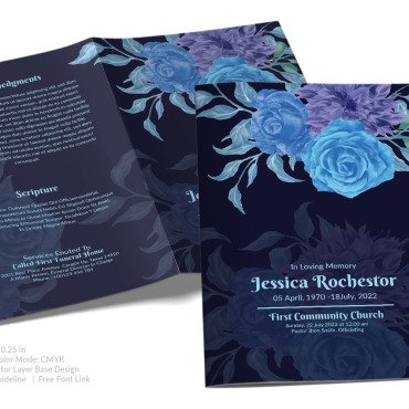 Funeral Memorial Corporate Identity 103479