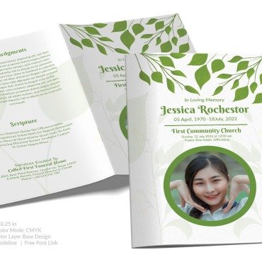 Funeral Memorial Corporate Identity 103481