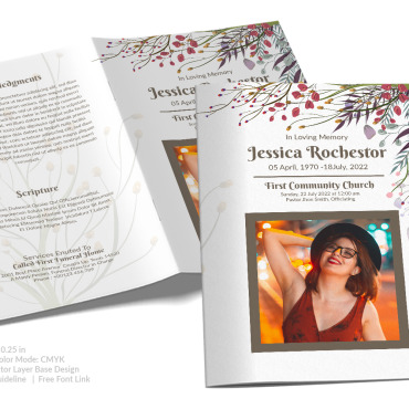 Funeral Memorial Corporate Identity 103487