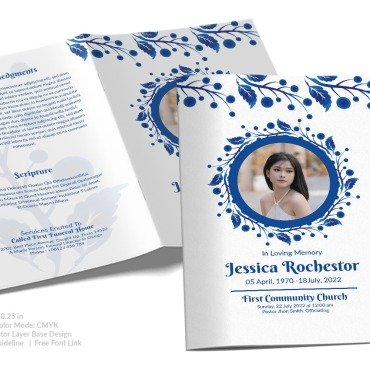 Funeral Memorial Corporate Identity 103488