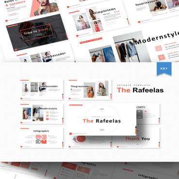 Style Model Keynote Templates 103558