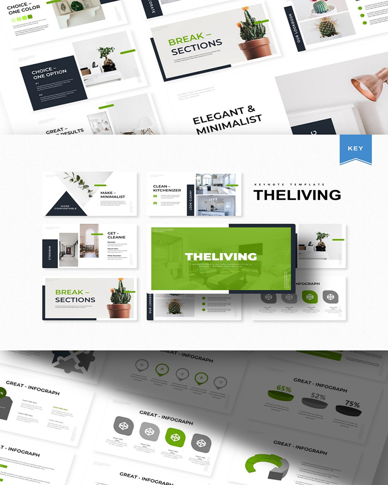 The Living - Keynote template