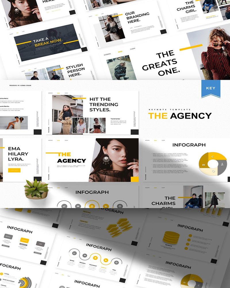 The Agency - Keynote template