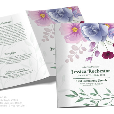 Funeral Memorial Corporate Identity 103718