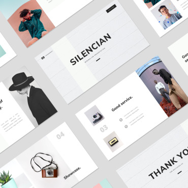 Modern Fashion Keynote Templates 103822