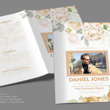 Funeral Memorial Corporate Identity 103829