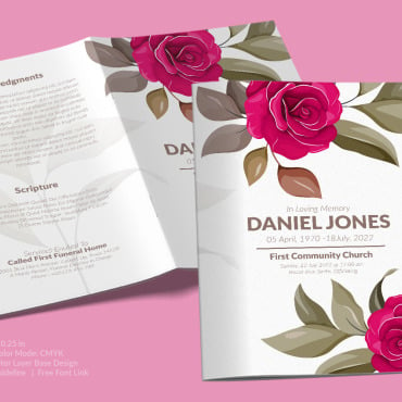 Funeral Memorial Corporate Identity 103830