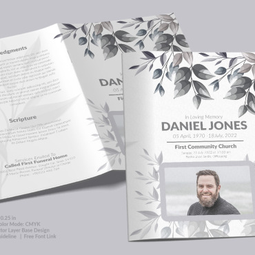 Funeral Memorial Corporate Identity 103859