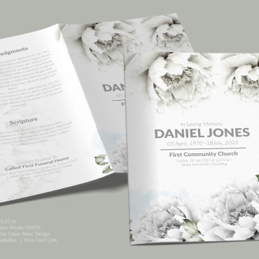 Funeral Memorial Corporate Identity 103862