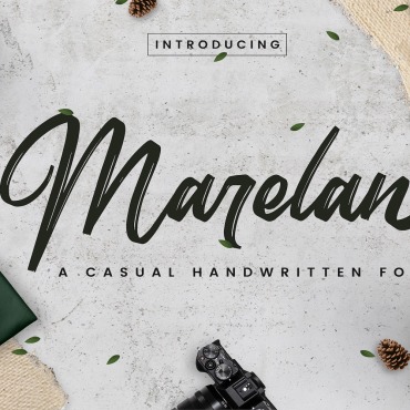 Handbrush Script Fonts 103932