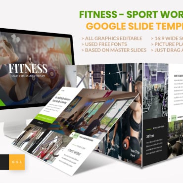 Sporty Trainer Google Slides 104156
