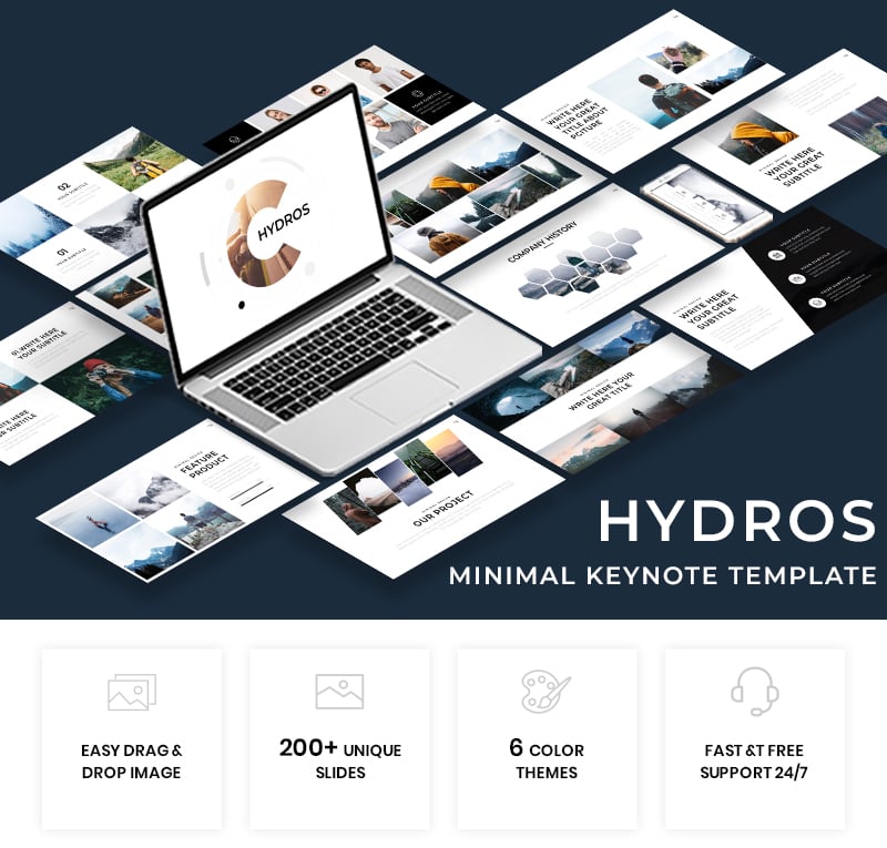 Hydros - Minimal - Keynote template