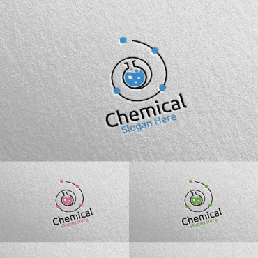 Chemical Microbiology Logo Templates 104203