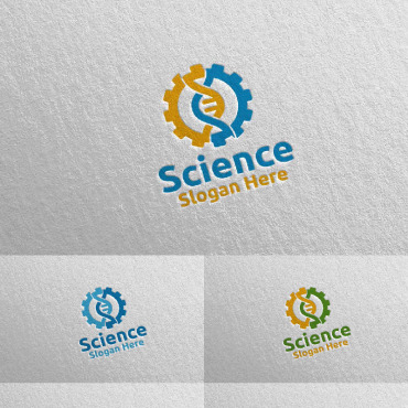 Chemical Microbiology Logo Templates 104204