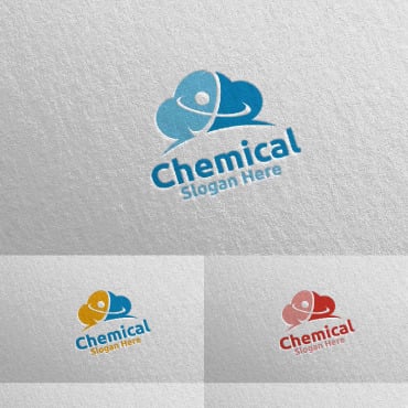 Chemical Microbiology Logo Templates 104208