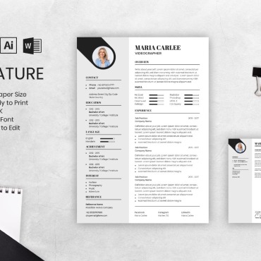 Cv Job Resume Templates 104375