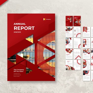Agency Annual Corporate Identity 104404
