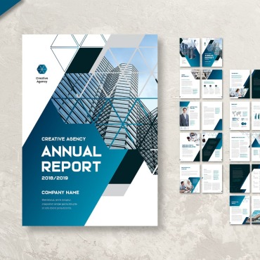 Agency Annual Corporate Identity 104413