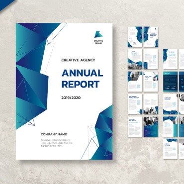 Agency Annual Corporate Identity 104414