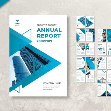 Agency Annual Corporate Identity 104419